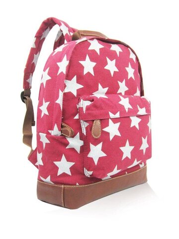 Potešte sa týmto kúskom Dedoles Červený ruksak s jedným vreckom Hviezdy